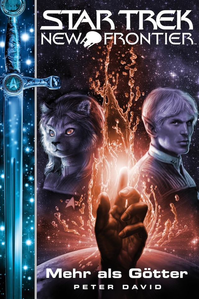 Kirjankansi teokselle Star Trek - New Frontier 12: Mehr als Götter