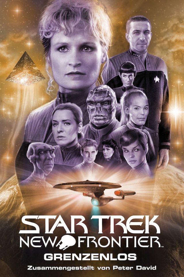 Kirjankansi teokselle Star Trek - New Frontier: Grenzenlos