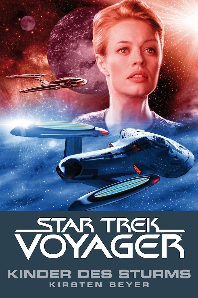 Kirjankansi teokselle Star Trek - Voyager 7: Kinder des Sturms