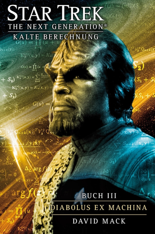 Kirjankansi teokselle Star Trek - The Next Generation 10: Kalte Berechnung - Diabolus ex Machina
