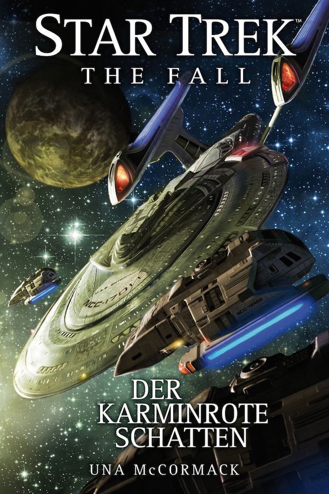 Book cover for Star Trek - The Fall 2: Der karminrote Schatten
