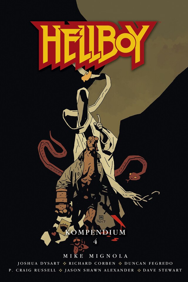 Book cover for Hellboy Kompendium 4