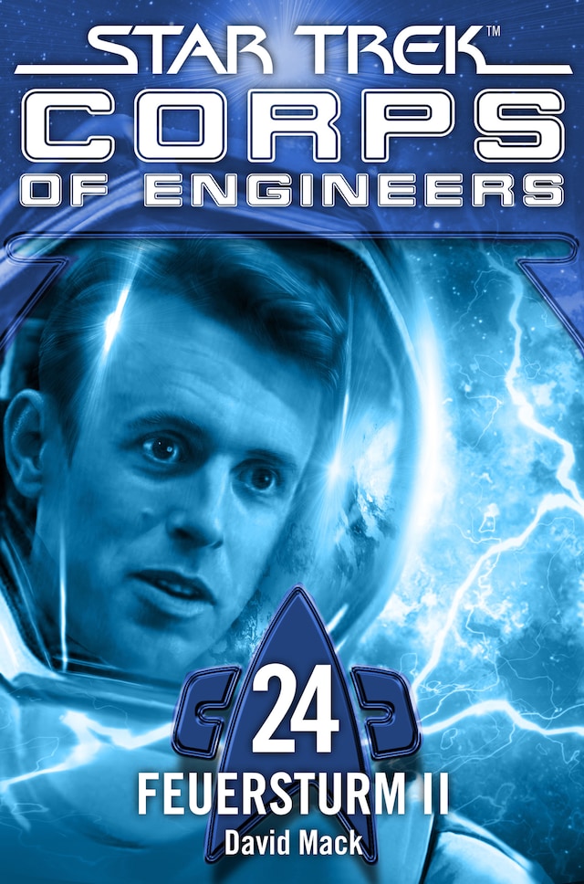 Okładka książki dla Star Trek - Corps of Engineers 24: Feuersturm 2