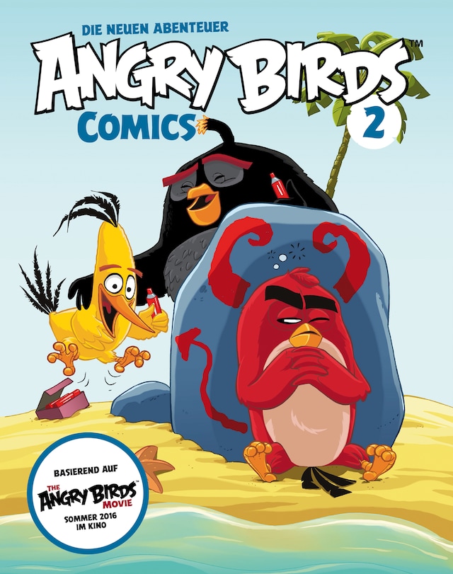 Buchcover für Angry Birds – Die neuen Abenteuer 2: Aufregung auf der Vogelinsel (Comic zum Film)