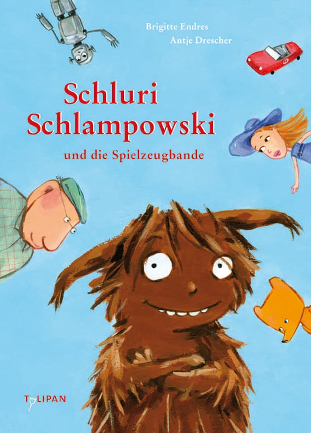 Portada de libro para Schluri Schlampowski und die Spielzeugbande