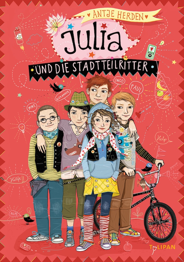 Book cover for Julia und die Stadtteilritter