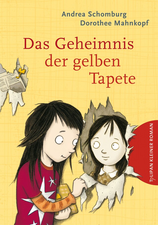 Buchcover für Das Geheimnis der gelben Tapete