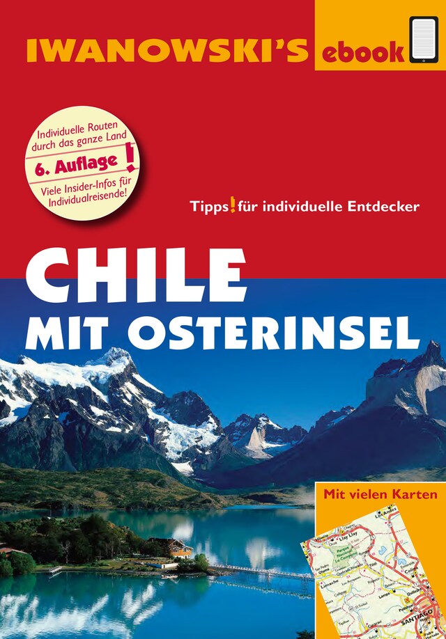 Bokomslag for Chile mit Osterinsel – Reiseführer von Iwanowski