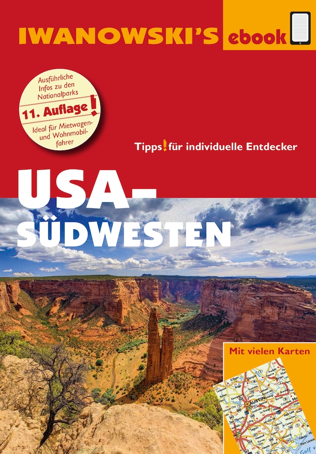 Portada de libro para USA-Südwesten - Reiseführer von Iwanowski