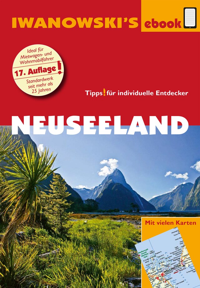 Copertina del libro per Neuseeland - Reiseführer von Iwanowski