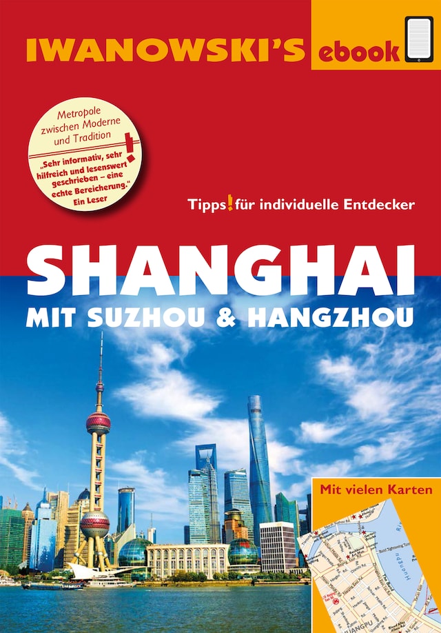 Boekomslag van Shanghai mit Suzhou & Hangzhou - Reiseführer von Iwanowski