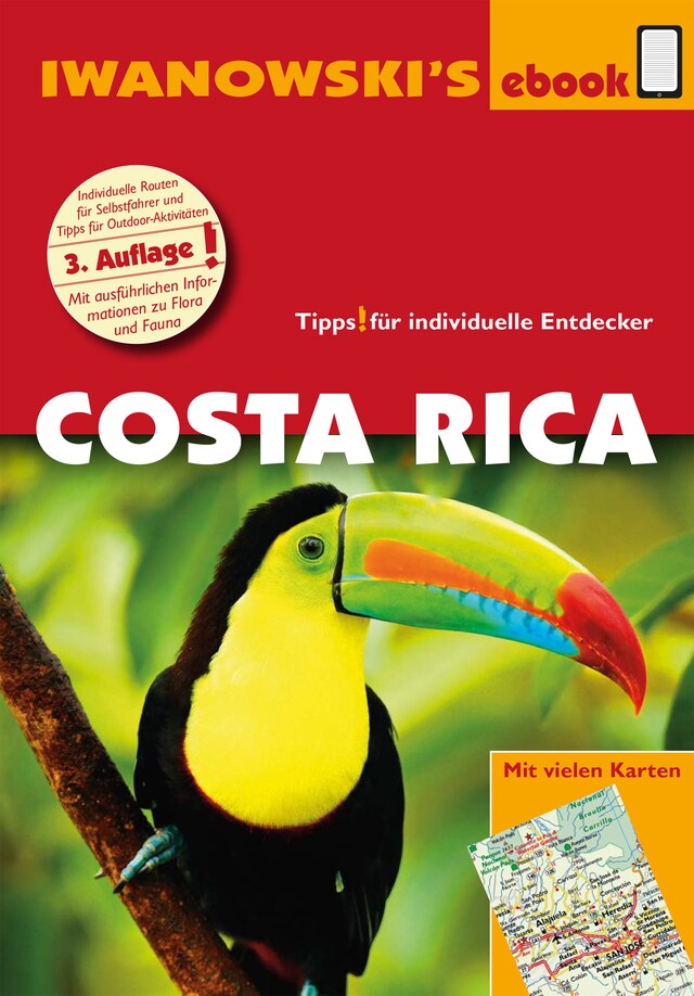 Kirjankansi teokselle Costa Rica - Reiseführer von Iwanowski