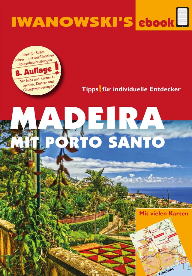 Boekomslag van Madeira mit Porto Santo - Reiseführer von Iwanowski