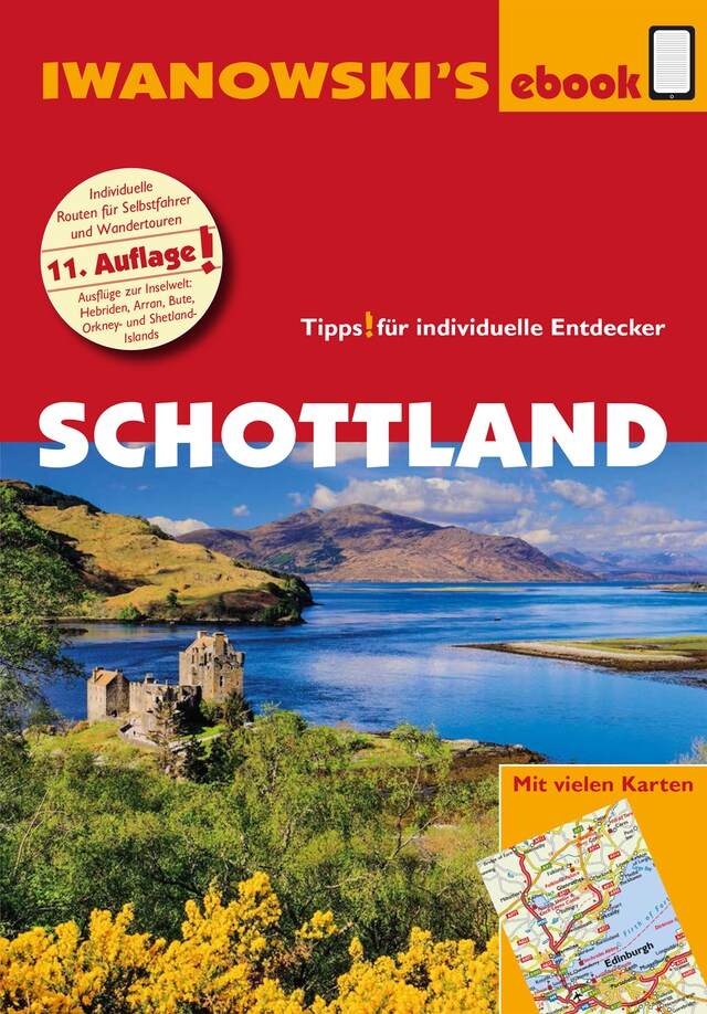 Copertina del libro per Schottland - Reiseführer von Iwanowski