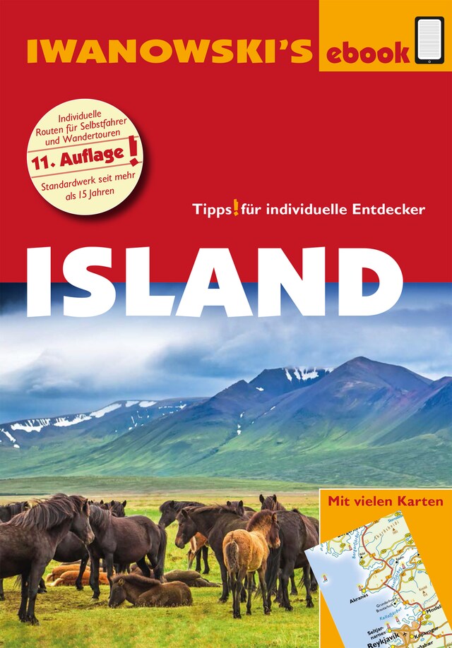 Buchcover für Island - Reiseführer von Iwanowski