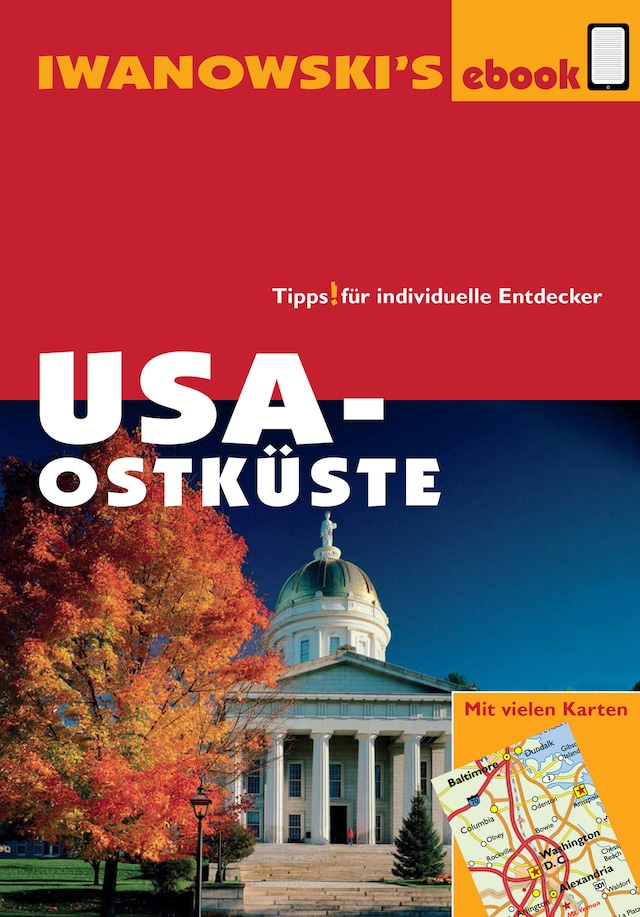 Okładka książki dla USA-Ostküste - Reiseführer von Iwanowski