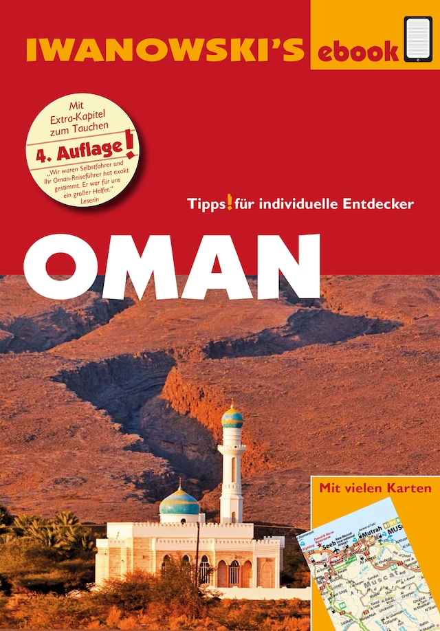 Buchcover für Oman - Reiseführer von Iwanowski