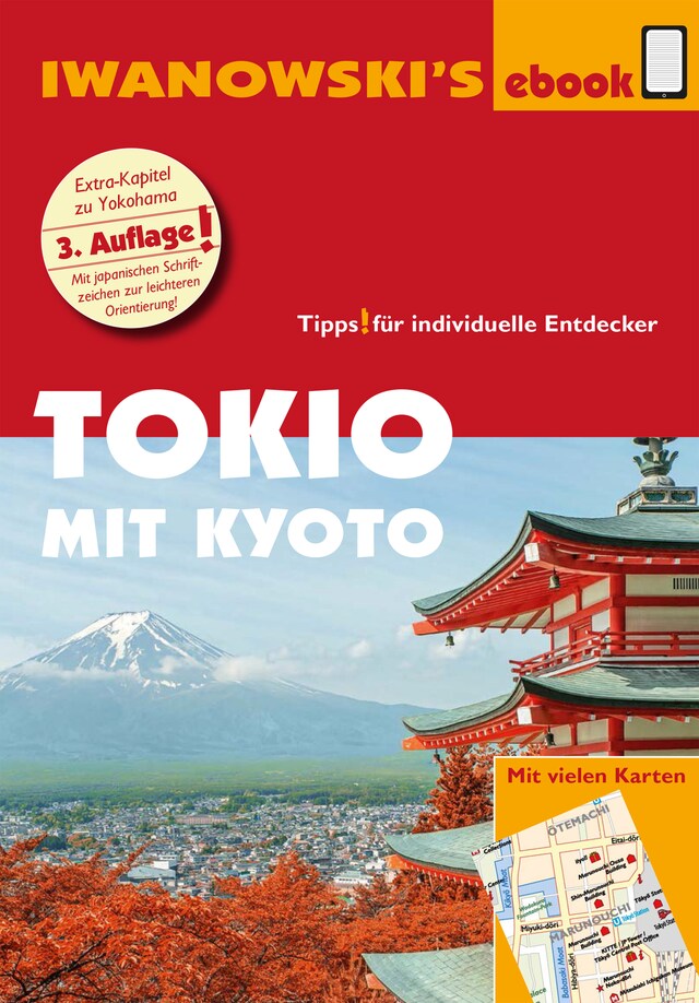 Portada de libro para Tokio mit Kyoto – Reiseführer von Iwanowski