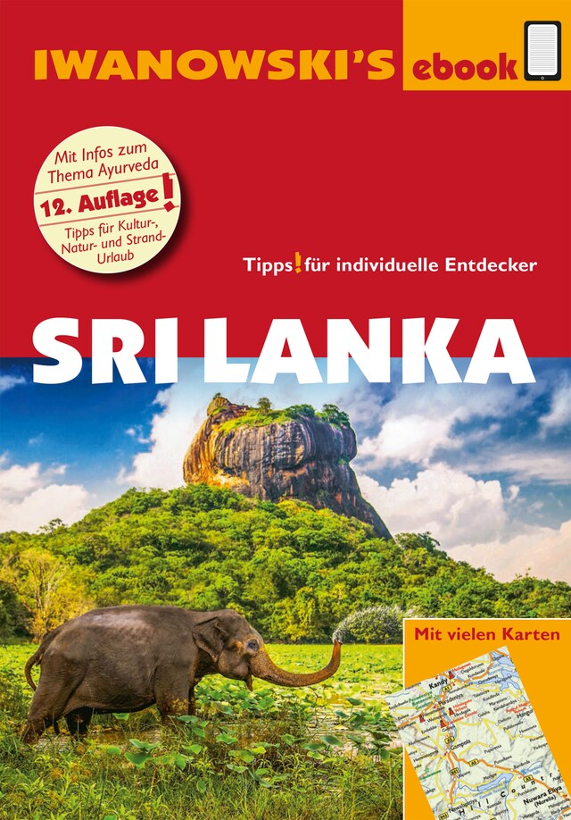 Buchcover für Sri Lanka - Reiseführer von Iwanowski