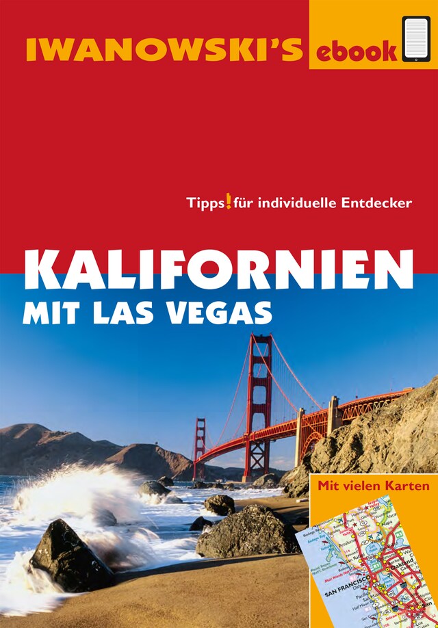 Buchcover für Kalifornien mit Las Vegas - Reiseführer von Iwanowski