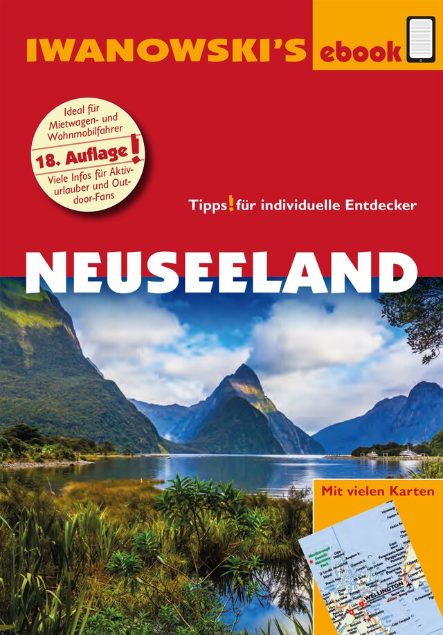 Buchcover für Neuseeland - Reiseführer von Iwanowski