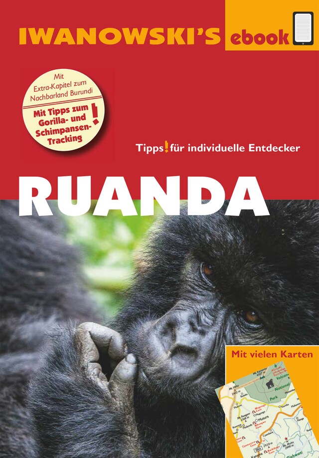 Buchcover für Ruanda – Reiseführer von Iwanowski