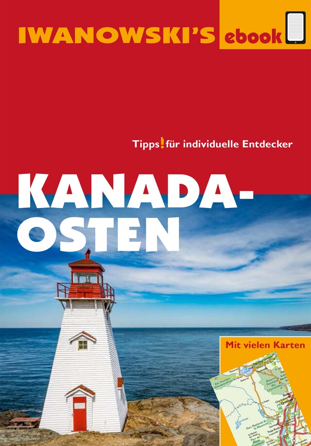 Couverture de livre pour Kanada Osten - Reiseführer von Iwanowski