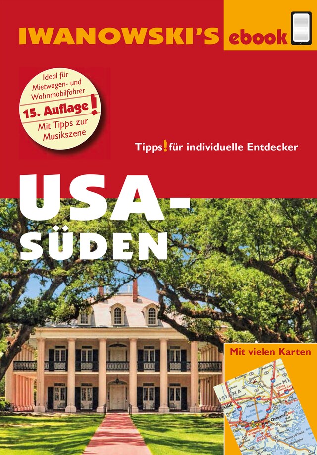 Buchcover für USA Süden - Reiseführer von Iwanowski