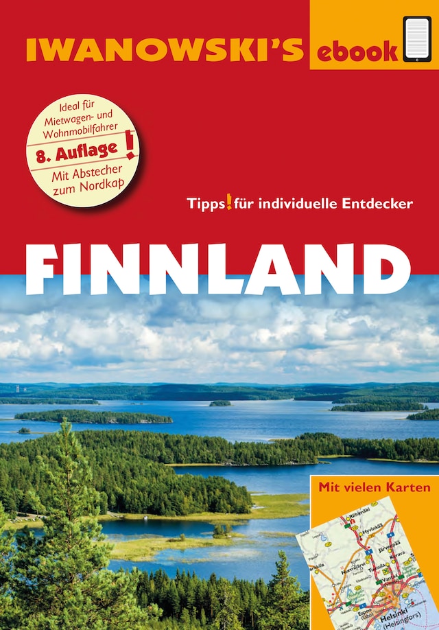 Buchcover für Finnland - Reiseführer von Iwanowski