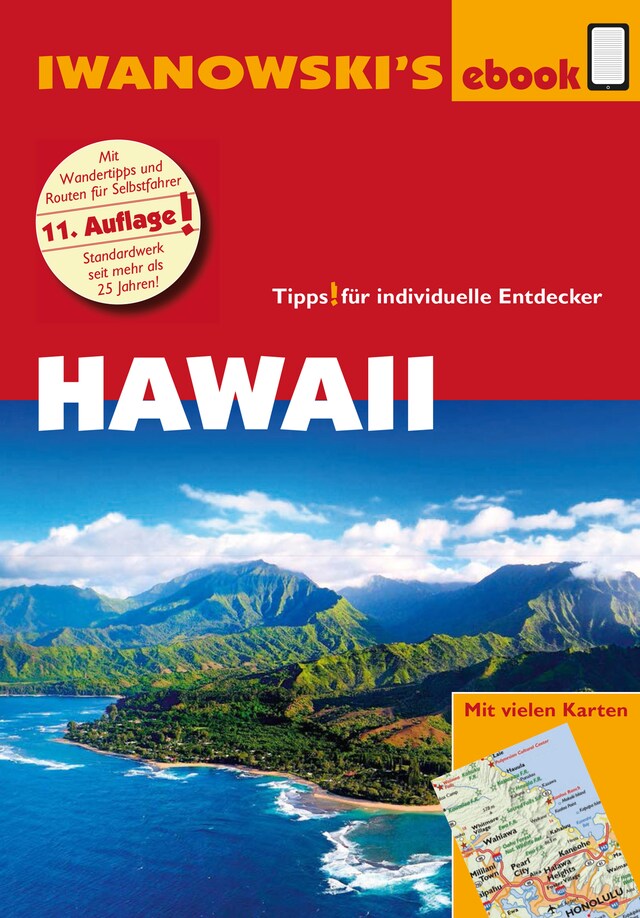 Buchcover für Hawaii – Reiseführer von Iwanowski