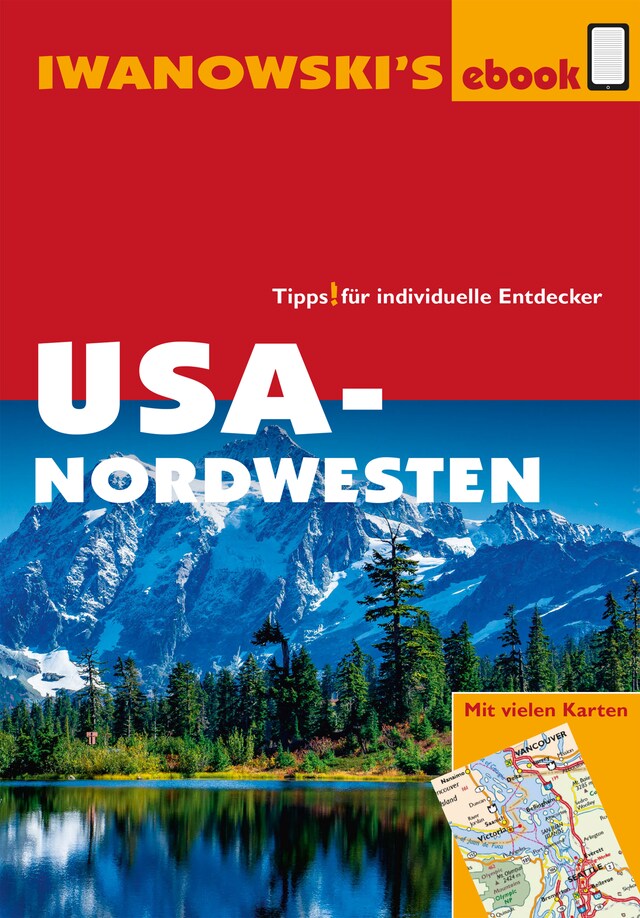 Book cover for USA-Nordwesten - Reiseführer von Iwanowski