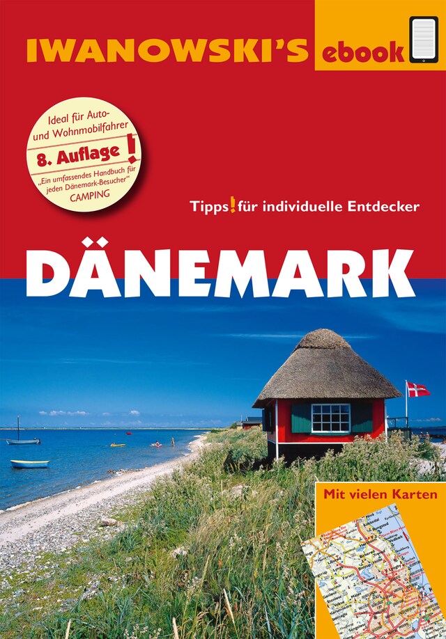 Buchcover für Dänemark - Reiseführer von Iwanowski