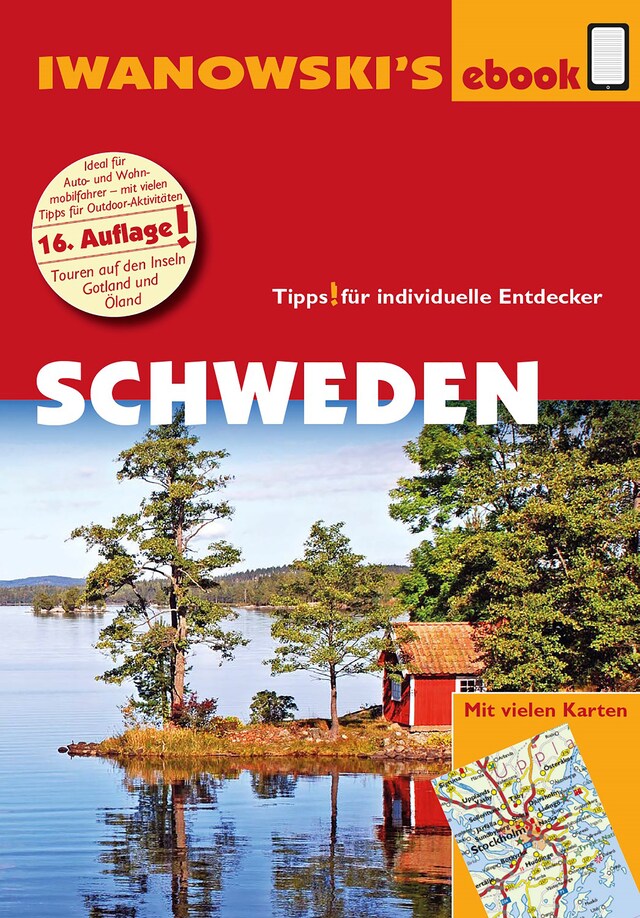 Buchcover für Schweden - Reiseführer von Iwanowski