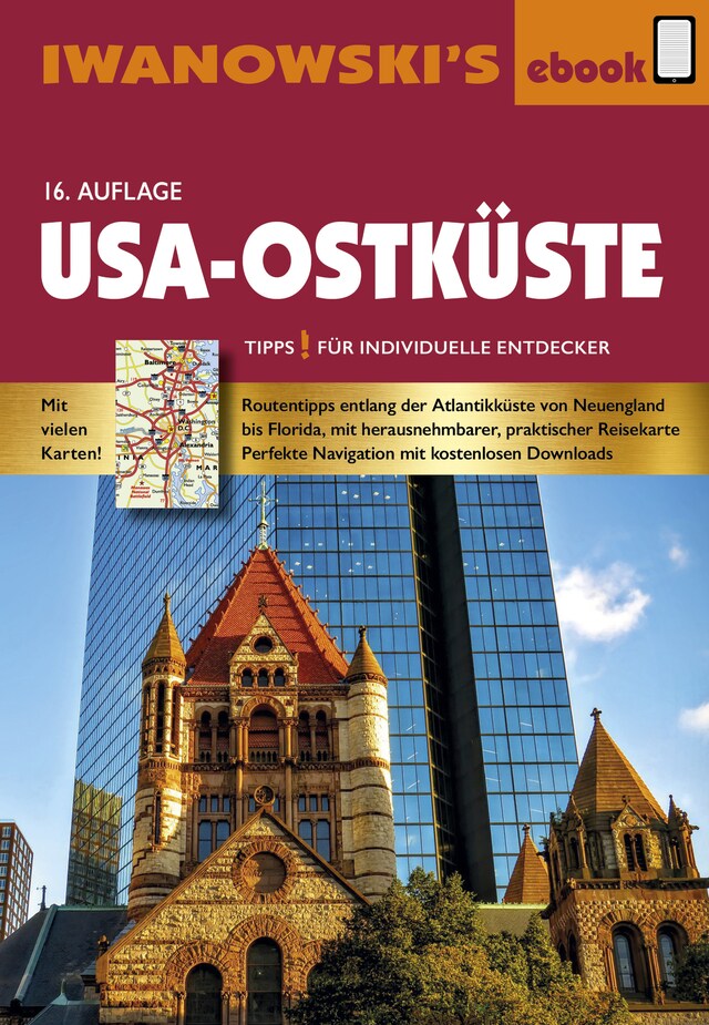 Kirjankansi teokselle USA-Ostküste