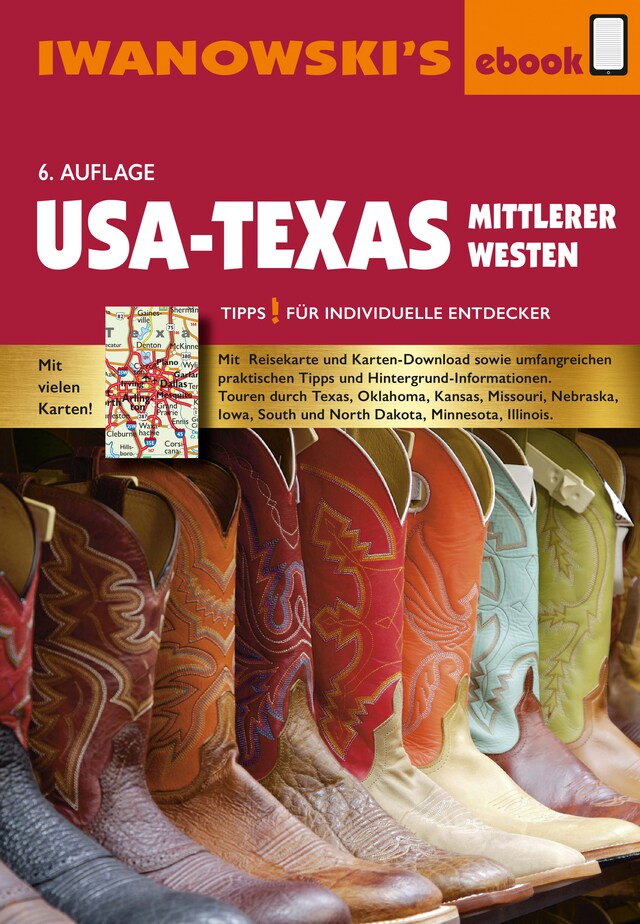 Book cover for USA-TEXAS Mittlerer Westen