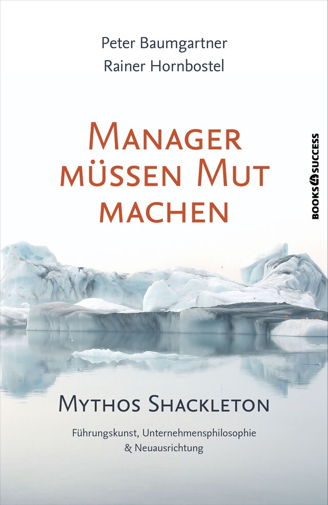 Buchcover für Manager müssen Mut machen