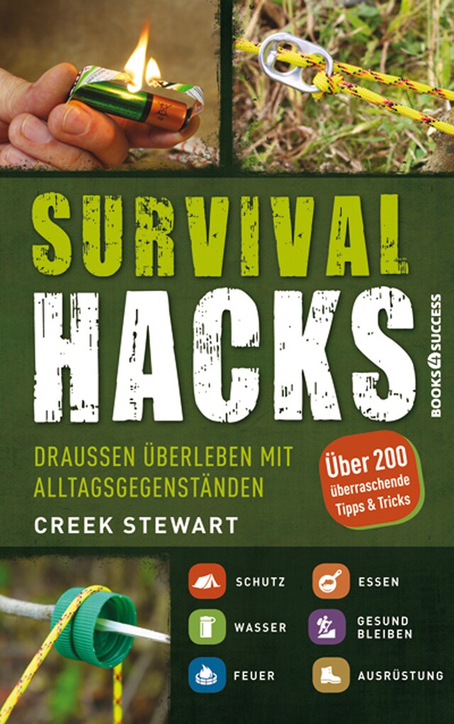 Portada de libro para Survival Hacks