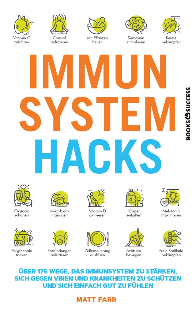 Buchcover für Immunsystem Hacks