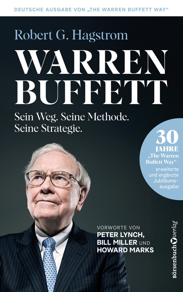 Kirjankansi teokselle Warren Buffett: Sein Weg. Seine Methode. Seine Strategie.