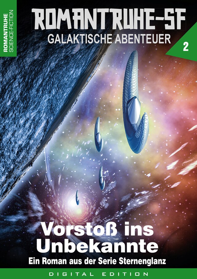 Book cover for ROMANTRUHE-SF - Galaktische Abenteuer 2