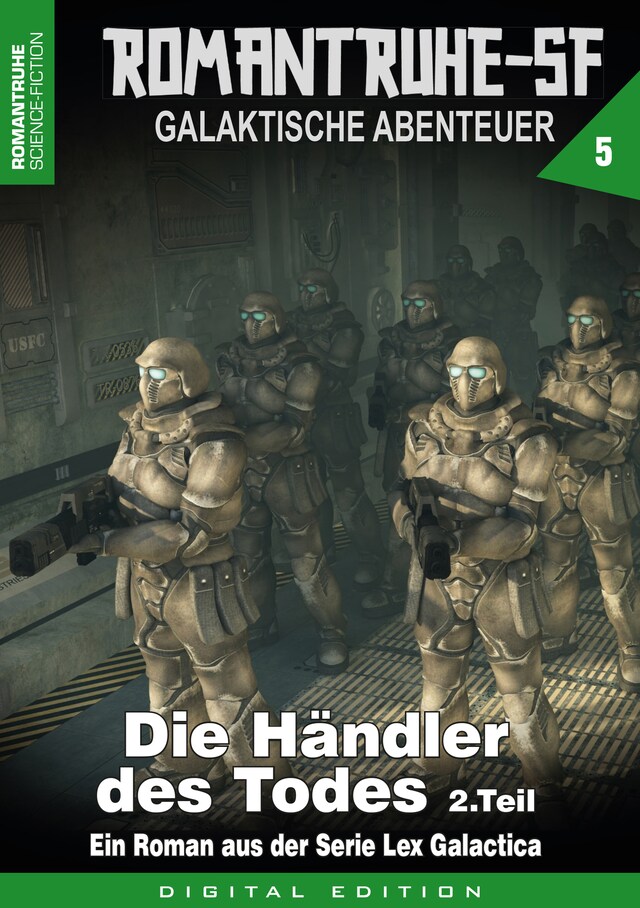 Copertina del libro per ROMANTRUHE-SF - Galaktische Abenteuer 5