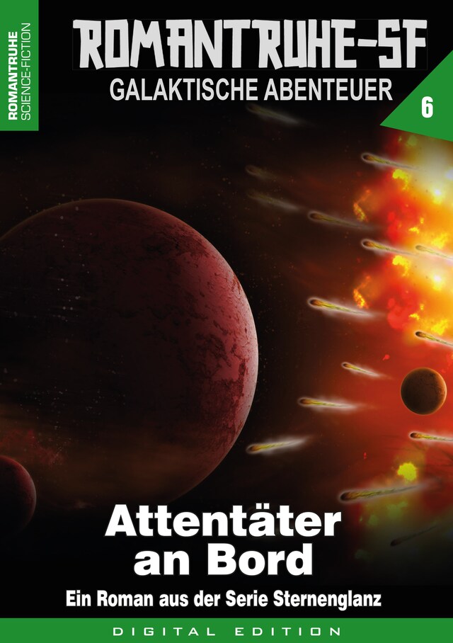 Book cover for ROMANTRUHE-SF - Galaktische Abenteuer 6