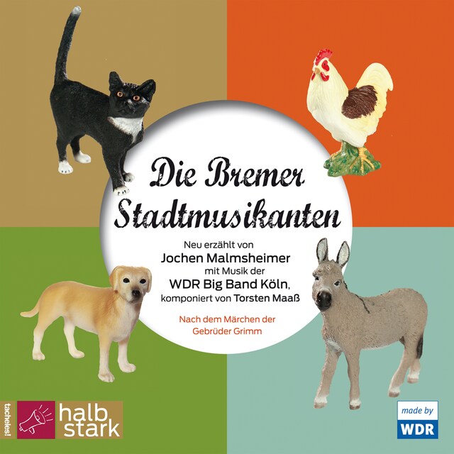 Buchcover für Die Bremer Stadtmusikanten