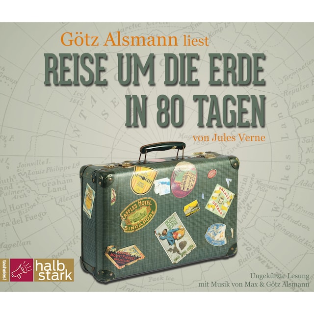 Okładka książki dla Reise um die Erde in 80 Tagen (ungekürzt)