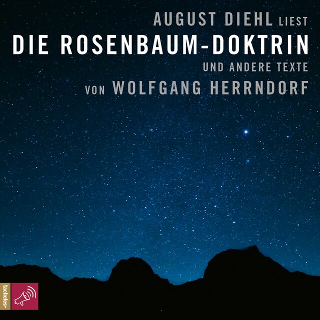 Okładka książki dla Die Rosenbaum-Doktrin - und andere Texte