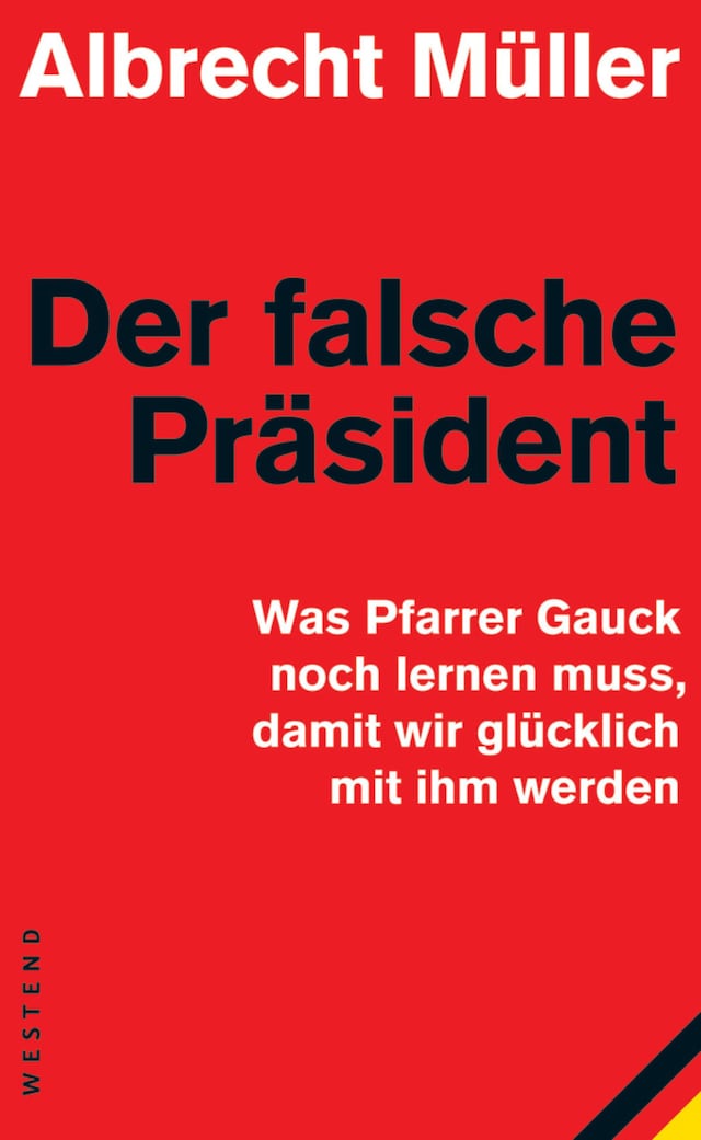 Book cover for Der falsche Präsident