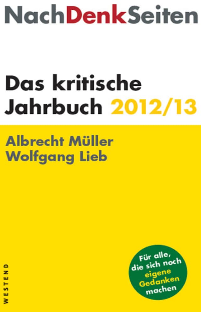 Book cover for NachDenkSeiten
