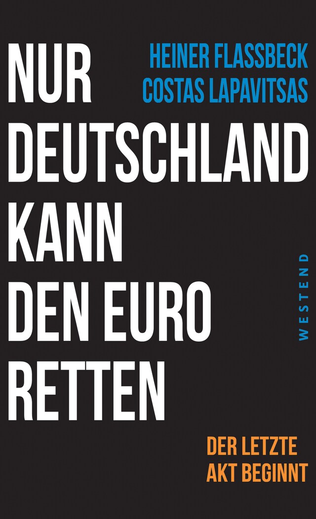 Boekomslag van Nur Deutschland kann den Euro retten