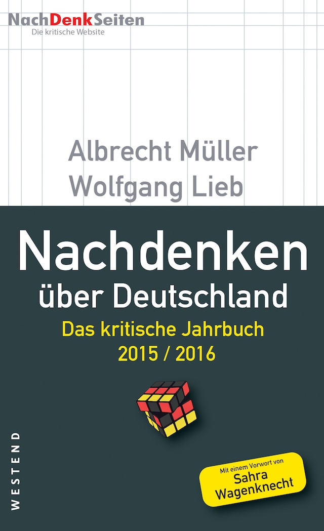 Book cover for Nachdenken über Deutschland