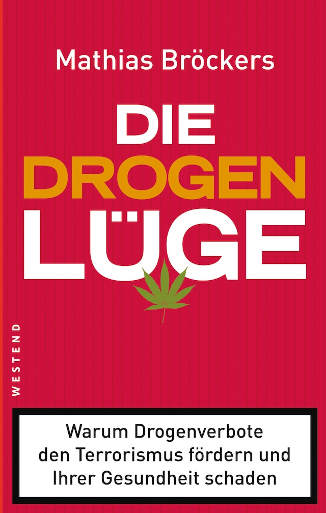 Book cover for Die Drogenlüge